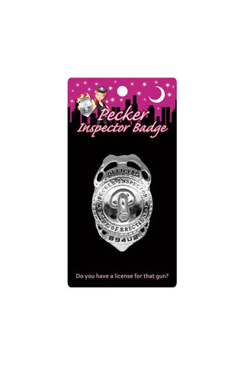 Kheper Games -Pecker Inspector Badge - Stag Shop