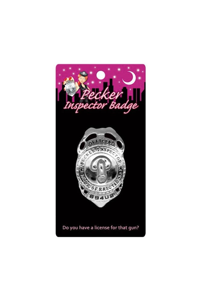 Kheper Games -Pecker Inspector Badge - Stag Shop