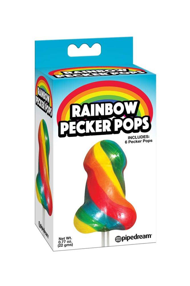 Pipedream - Rainbow Pecker Pops - 6 pack - Stag Shop
