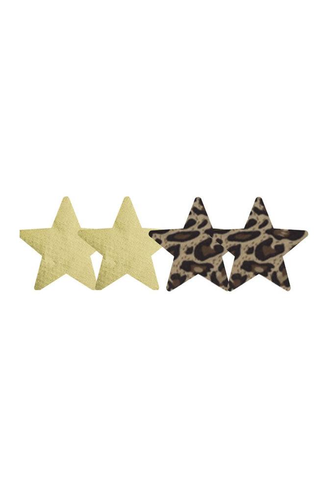 X-Gen - Peekaboos - Jungle Fever Stars Nipple Pasties - Stag Shop