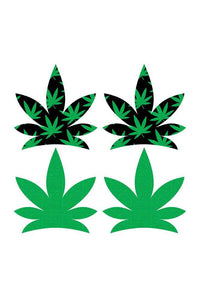 Thumbnail for X-Gen - Peekaboos - Up In Smoke Leaf Pasties - Stag Shop