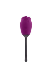 Playboy - Petal Flicking Head with Vibrating Stem Vibrator - Purple - Stag Shop