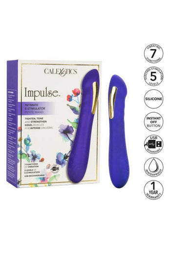 Cal Exotics - Impulse - Intimate E-Sim Petite Wand - Purple - Stag Shop