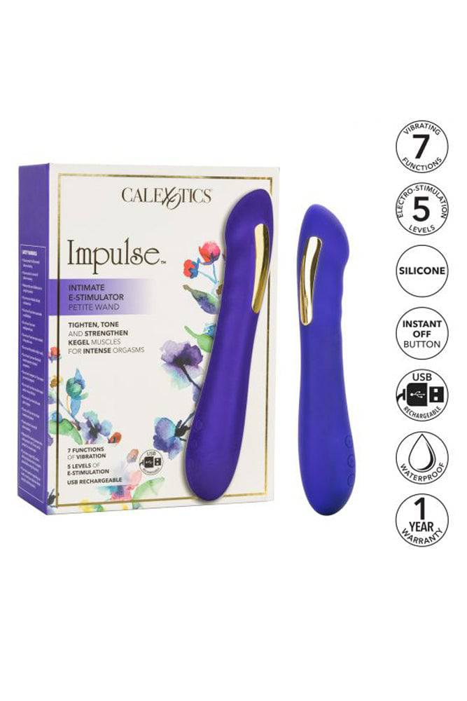 Cal Exotics - Impulse - Intimate E-Sim Petite Wand - Purple - Stag Shop