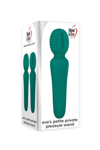 Thumbnail for Adam & Eve - Eve's Petite Private Pleasure Wand - Teal - Stag Shop