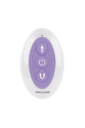 Evolved - Petite Tickler Remote Control 3-Shaft Mini Vibrator - Purple - Stag Shop