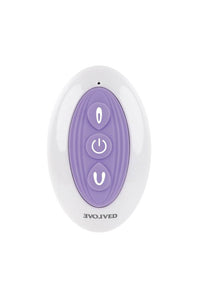 Thumbnail for Evolved - Petite Tickler Remote Control 3-Shaft Mini Vibrator - Purple - Stag Shop