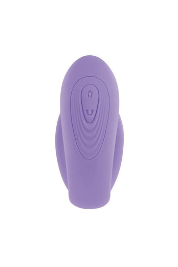 Evolved - Petite Tickler Remote Control 3-Shaft Mini Vibrator - Purple - Stag Shop
