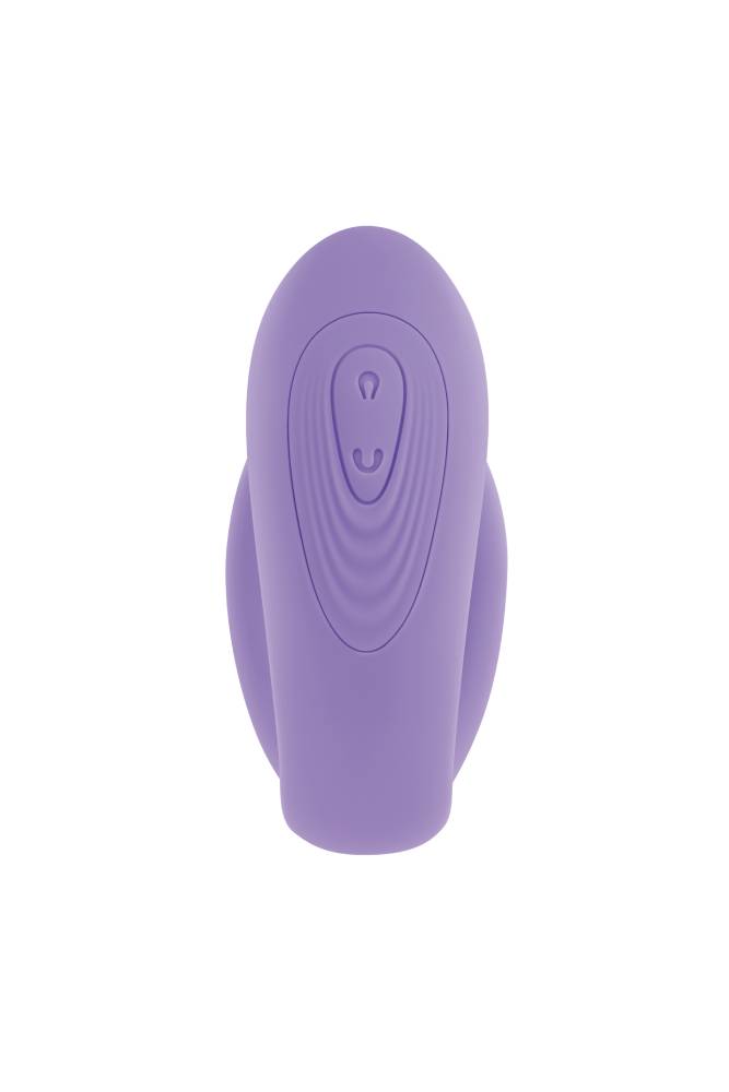 Evolved - Petite Tickler Remote Control 3-Shaft Mini Vibrator - Purple - Stag Shop