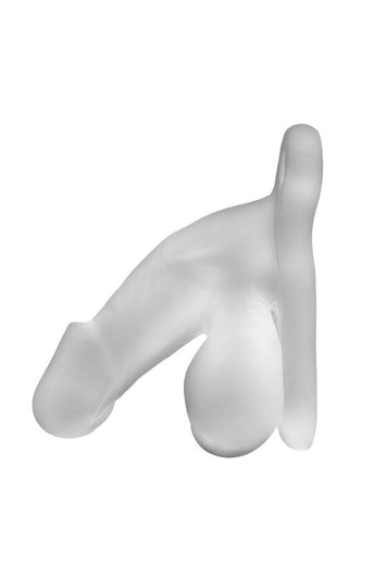 Perfect Fit - Fun Boy Packer - 4.5 Inches - Clear - Stag Shop