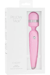 Pillow Talk - Cheeky Rechargeable Wand Massager - Stag Shop