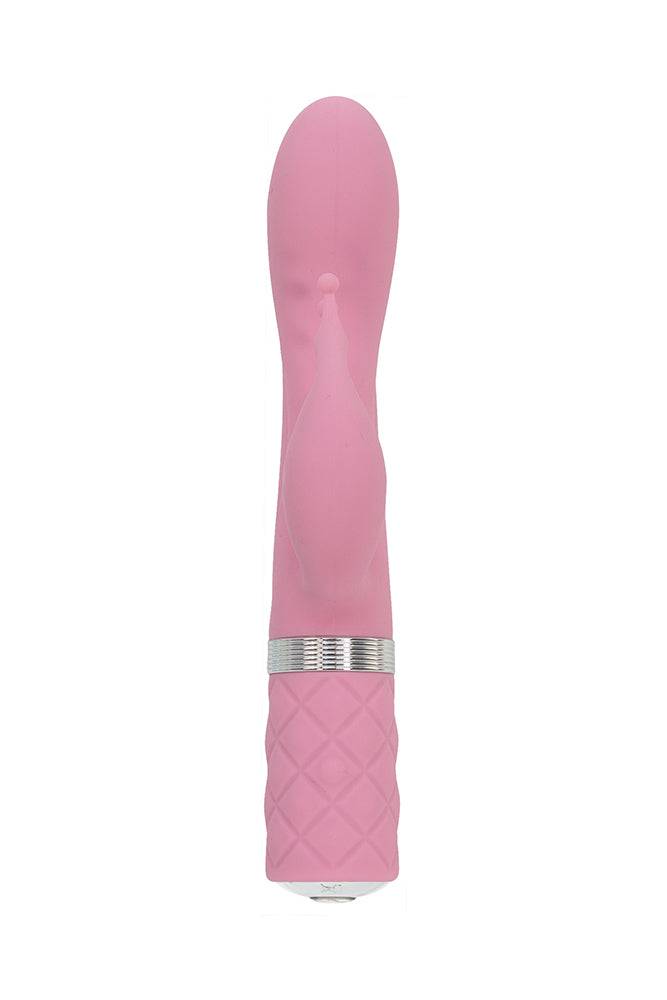 Pillow Talk - Kinky Dual Rechargeable Vibrator - Pink - Stag Shop