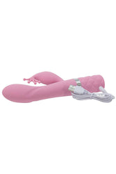 Pillow Talk - Kinky Dual Rechargeable Vibrator - Pink - Stag Shop