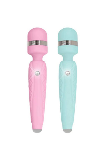 Pillow Talk - Cheeky Rechargeable Wand Massager - Stag Shop