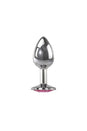 Adam & Eve - Pink Gem Butt Plug - Assorted Sizes - Stag Shop