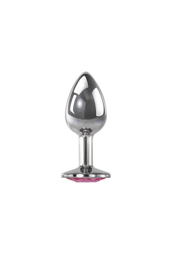 Adam & Eve - Pink Gem Butt Plug - Assorted Sizes - Stag Shop