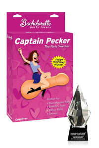 Thumbnail for Pipedream - Bachelorette Party Favors - Captain Pecker - The 6' Inflatable Party Pecker - Stag Shop