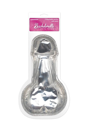 Pipedream - Bachelorette Party Favors - Disposable Pecker Cake Pan - 2 Pack - Stag Shop
