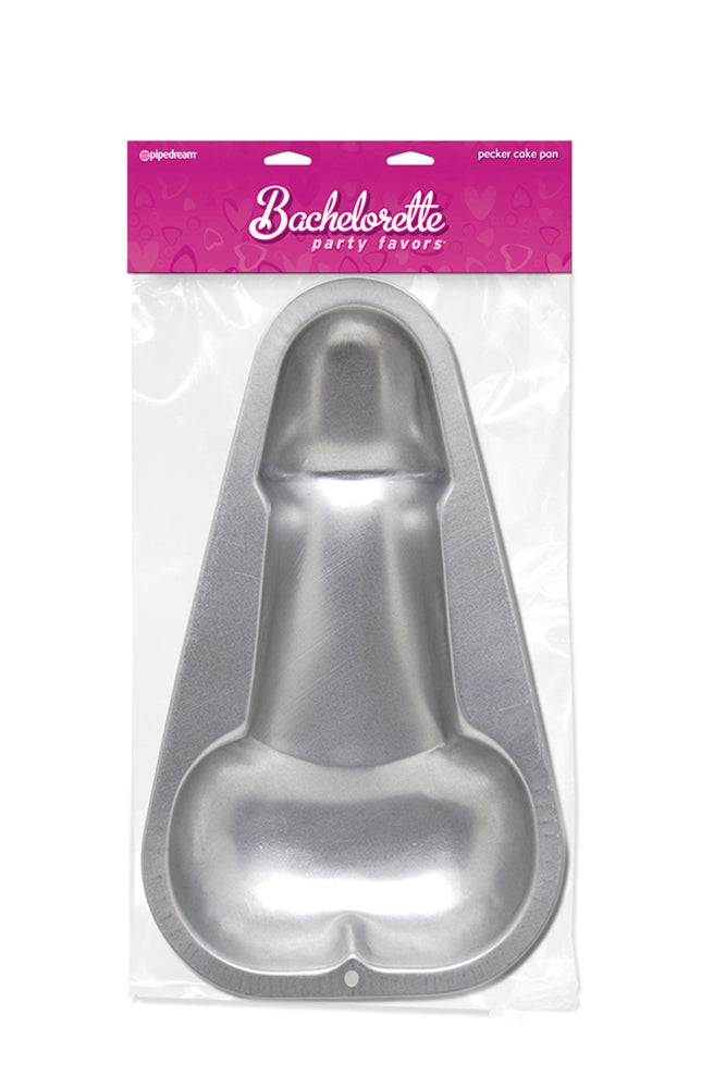 Pipedream - Bachelorette Party Favors - Reusable Pecker Cake Pan - Stag Shop