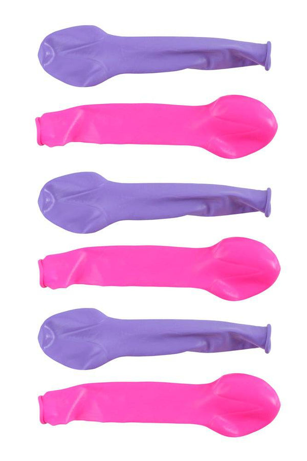 Pipedream - Bachelorette Party Favors - Pecker Balloons 6-Pack - Stag Shop