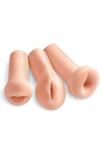 Pipedream Extreme - All 3 Holes - Masturbator Set - 3 piece - Stag Shop