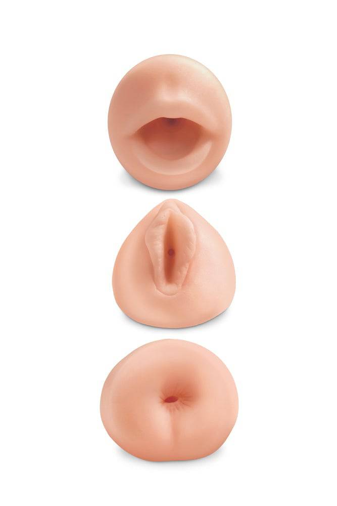 Pipedream Extreme - All 3 Holes - Masturbator Set - 3 piece - Stag Shop