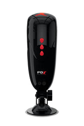 Pipedream Extreme - PDX Elite - Dirty Talk Interactive Vibrating Stroker - Stag Shop