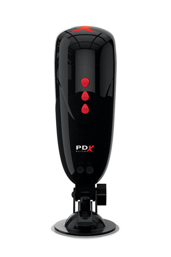 Pipedream Extreme - PDX Elite - Dirty Talk Interactive Vibrating Stroker - Stag Shop