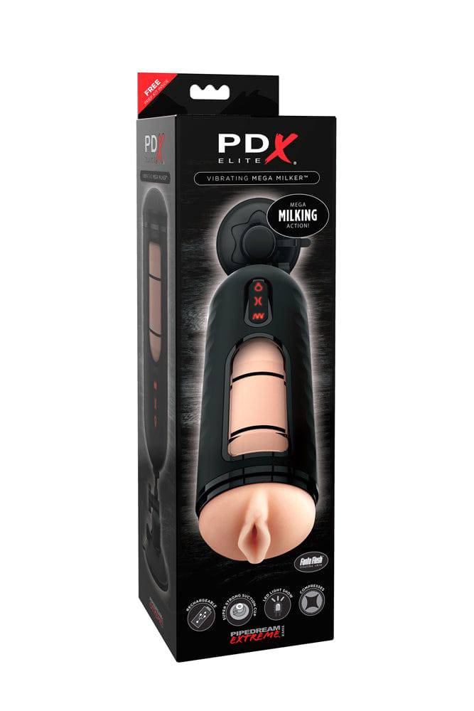 Pipedream Extreme - PDX Elite - Vibrating Milker Masturbator - Stag Shop