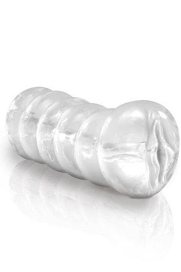 Pipedream Extreme - Clear-Leader Snatch - Pussy Masturbator - Clear - Stag Shop