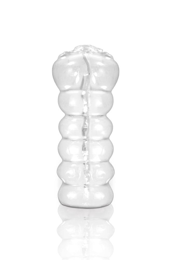 Pipedream Extreme - Clear-Leader Snatch - Pussy Masturbator - Clear - Stag Shop