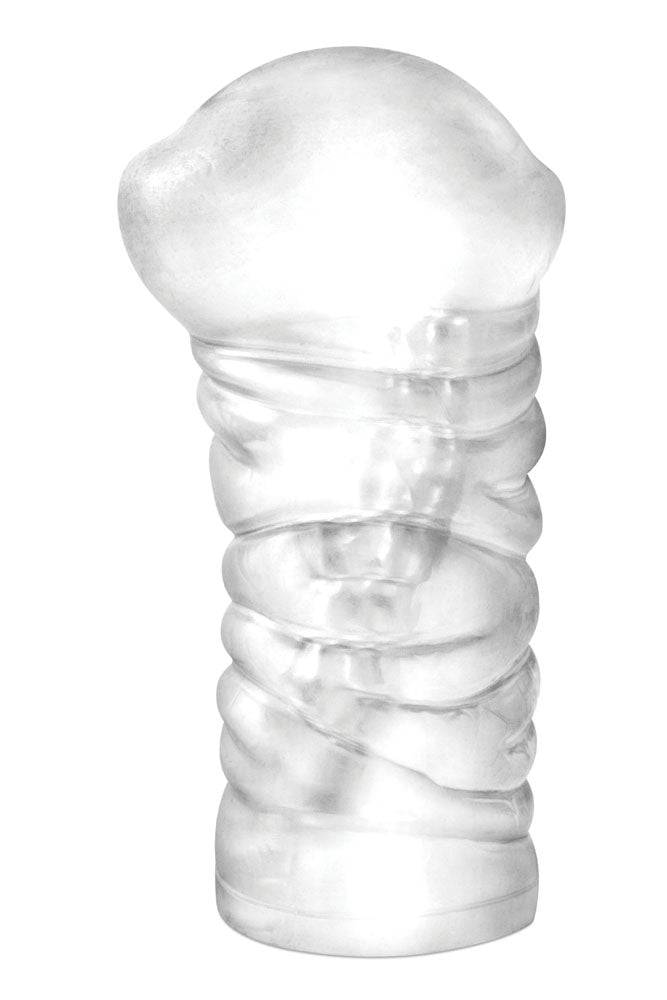 Pipedream Extreme - Mega Head Master - Pussy Masturbator - Clear - Stag Shop