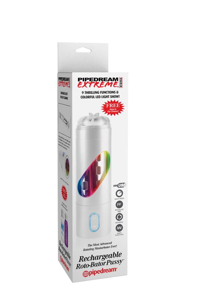 Pipedream Extreme - Rechargeable Roto-Bator Pussy Masturbator - Stag Shop