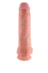 Pipedream - King Cock - Realistic Dildo with Balls - 11 inch - Beige - Stag Shop
