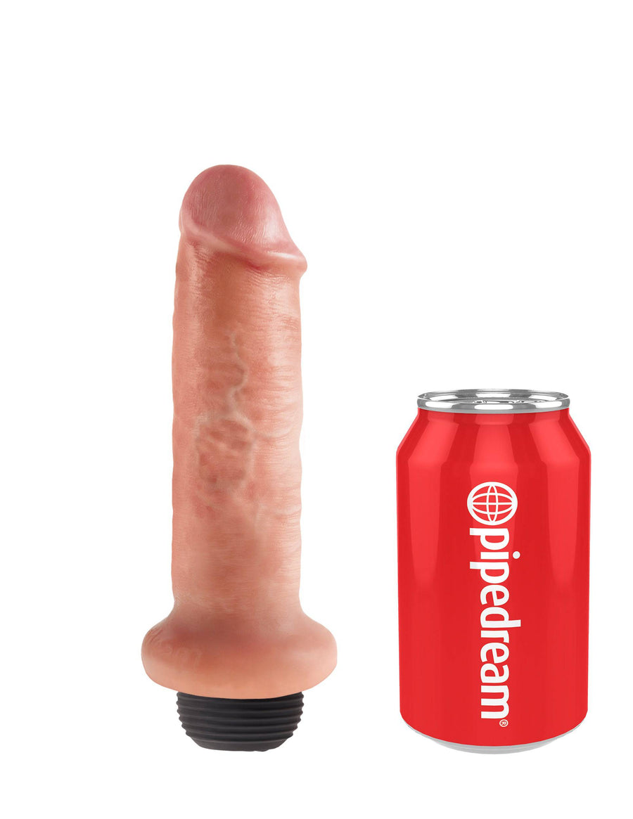 Pipedream - King Cock - Squirting Realistic Cock - 6 inch - Beige - Stag Shop
