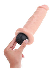 Thumbnail for Pipedream - King Cock - Squirting Realistic Cock - 7 inch - Beige - Stag Shop