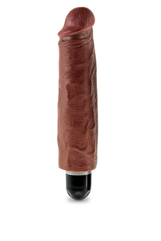 Pipedream - King Cock - Vibrating Realistic Stiffy Dildo - 7 inch - Stag Shop