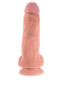 Thumbnail for Pipedream - King Cock - Realistic Dildo with Balls - 8 inch - Beige - Stag Shop