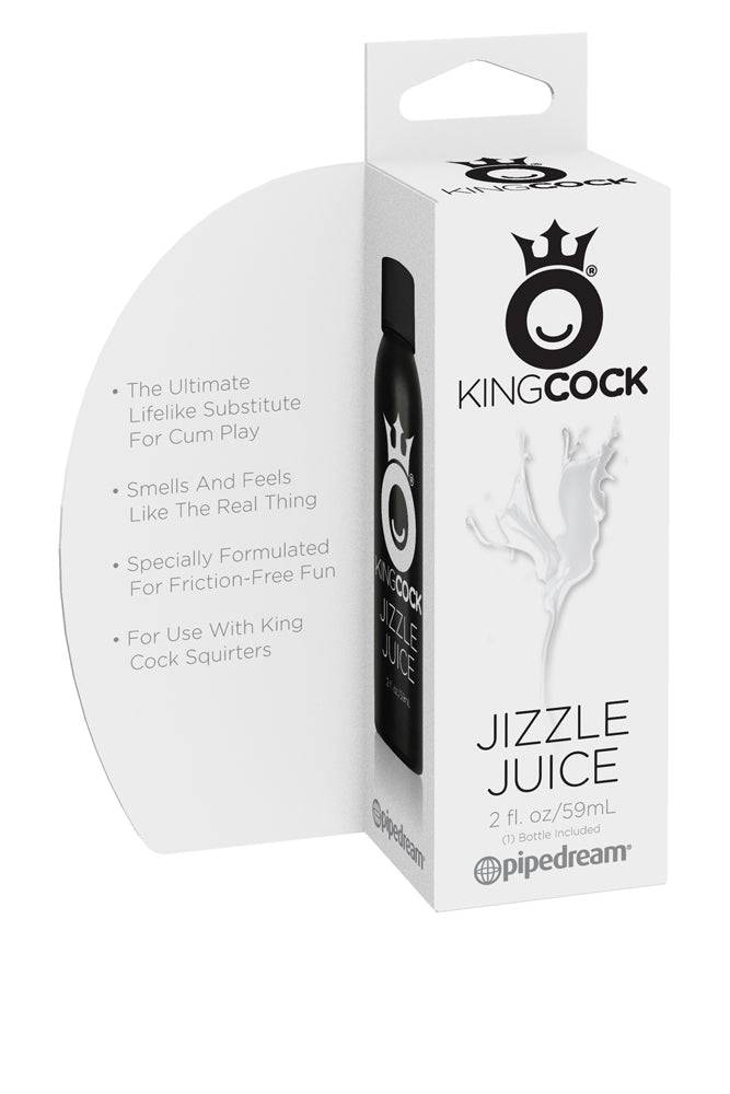 Pipedream - King Cock - Jizzle Juice Cum Play Lubricant - 2oz. - Stag Shop
