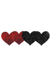 X-Gen - Peekaboos - Stolen Kisses Hearts Pasties - Stag Shop