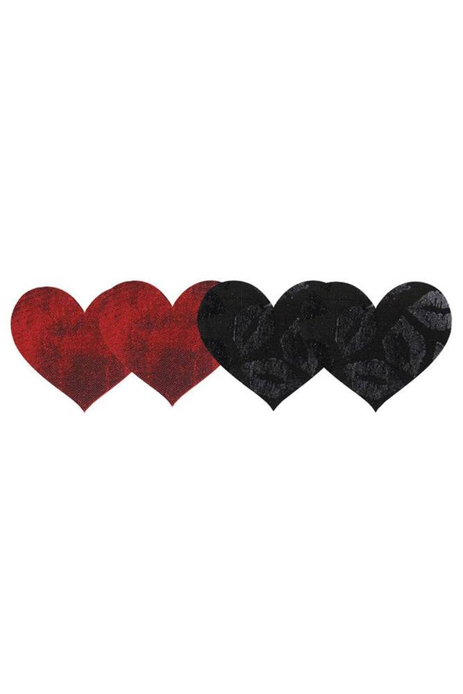 X-Gen - Peekaboos - Stolen Kisses Hearts Pasties - Stag Shop