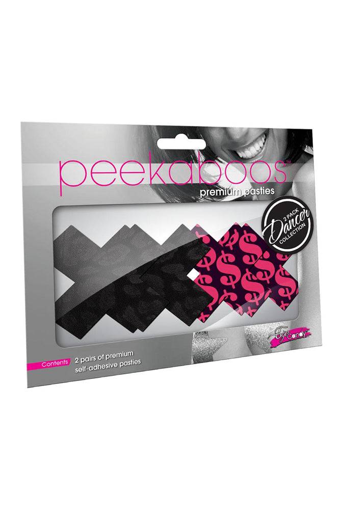 X-Gen - Peekaboos - Money Maker Cross Pasties - Stag Shop