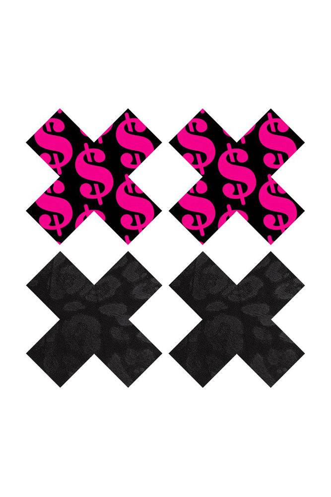 X-Gen - Peekaboos - Money Maker Cross Pasties - Stag Shop