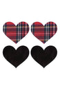 X-Gen - Peekaboos - Schoolgirl Heart Pasties - Stag Shop