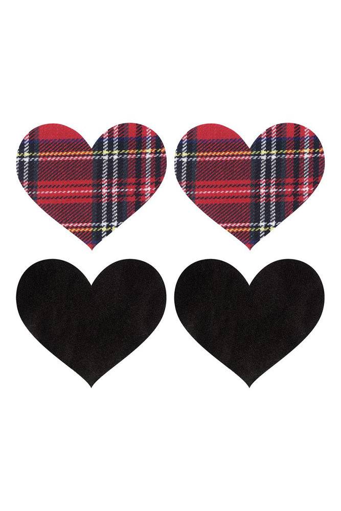 X-Gen - Peekaboos - Schoolgirl Heart Pasties - Stag Shop