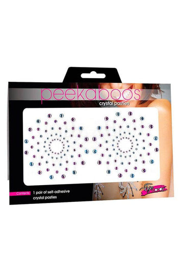 X-Gen - Peekaboos - Crystal Mosaic Pasties - Stag Shop