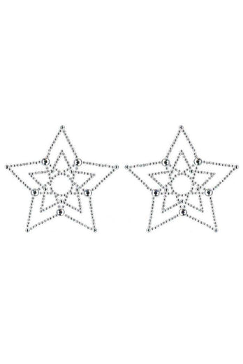 X-Gen - Peekaboos - Crystal Star Diamond Pasties - Stag Shop