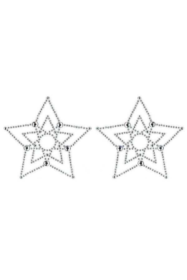 X-Gen - Peekaboos - Crystal Star Diamond Pasties - Stag Shop