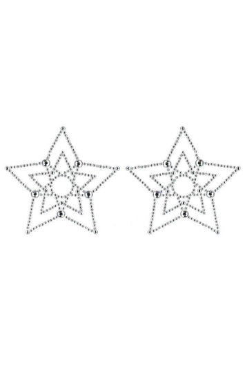 X-Gen - Peekaboos - Crystal Star Diamond Pasties - Stag Shop