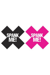 X-Gen - Peekaboos - Spank Me Cross Pasties - Stag Shop